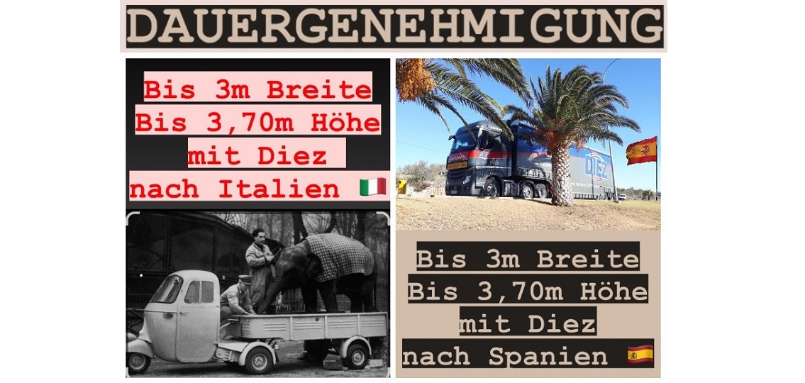 Dauergenehmigung Italien und Spanien