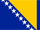 flagge bosinien