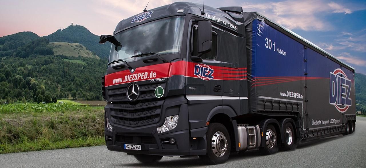 Spedition Diez LKW Burg Teck