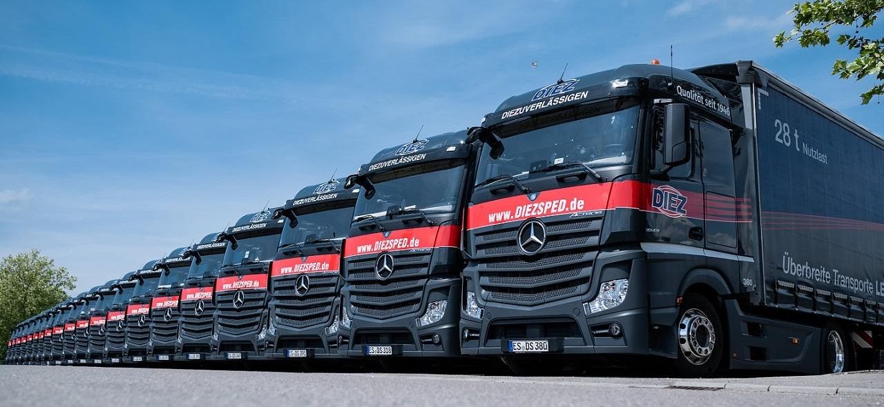 Spedition Diez LKW Reihe
