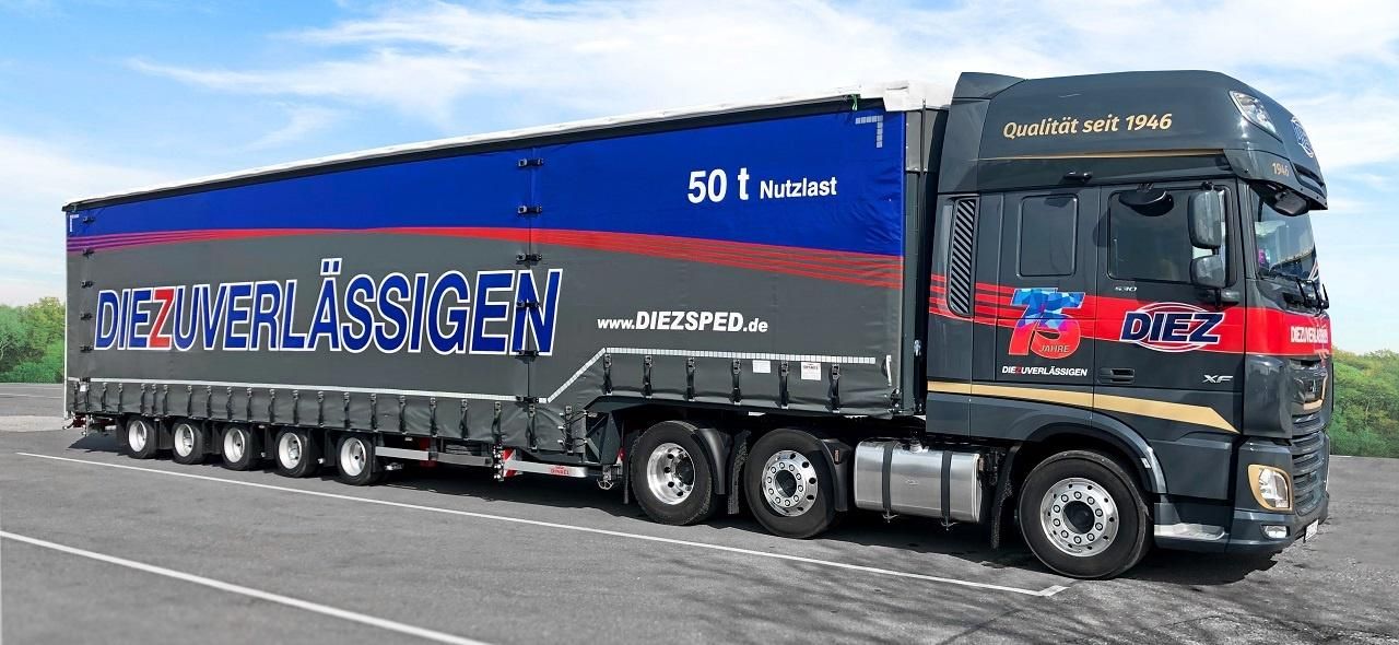 Spedition Diez Semi Tieflader Lang LKW